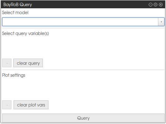 Web interface: Query